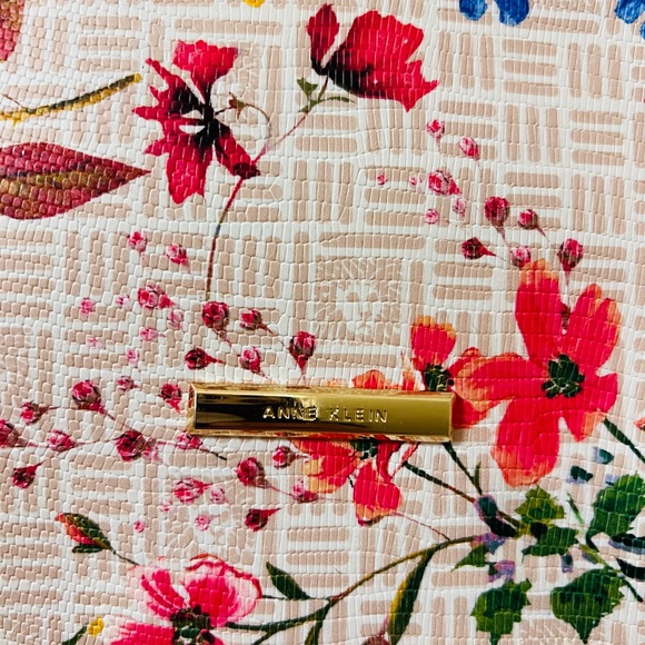 Anne Klein Multicolor Floral Shoulder Bag - Picture 2 of 12